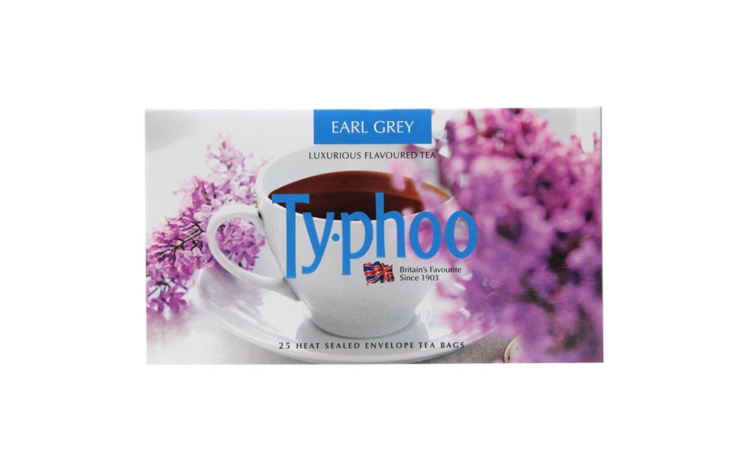 Typhoo Earl Grey - Luxurious Flavoured Tea   Box  25 pcs